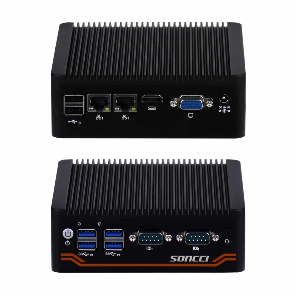N100无风扇迷你工控机 SCI-S4050 - 图片 2