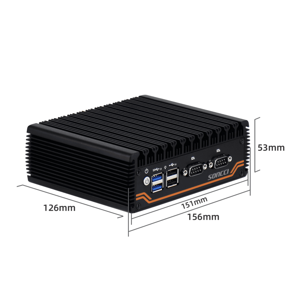 2.5G四网口软路由迷你工控机 SCI-S4060 - 图片 11