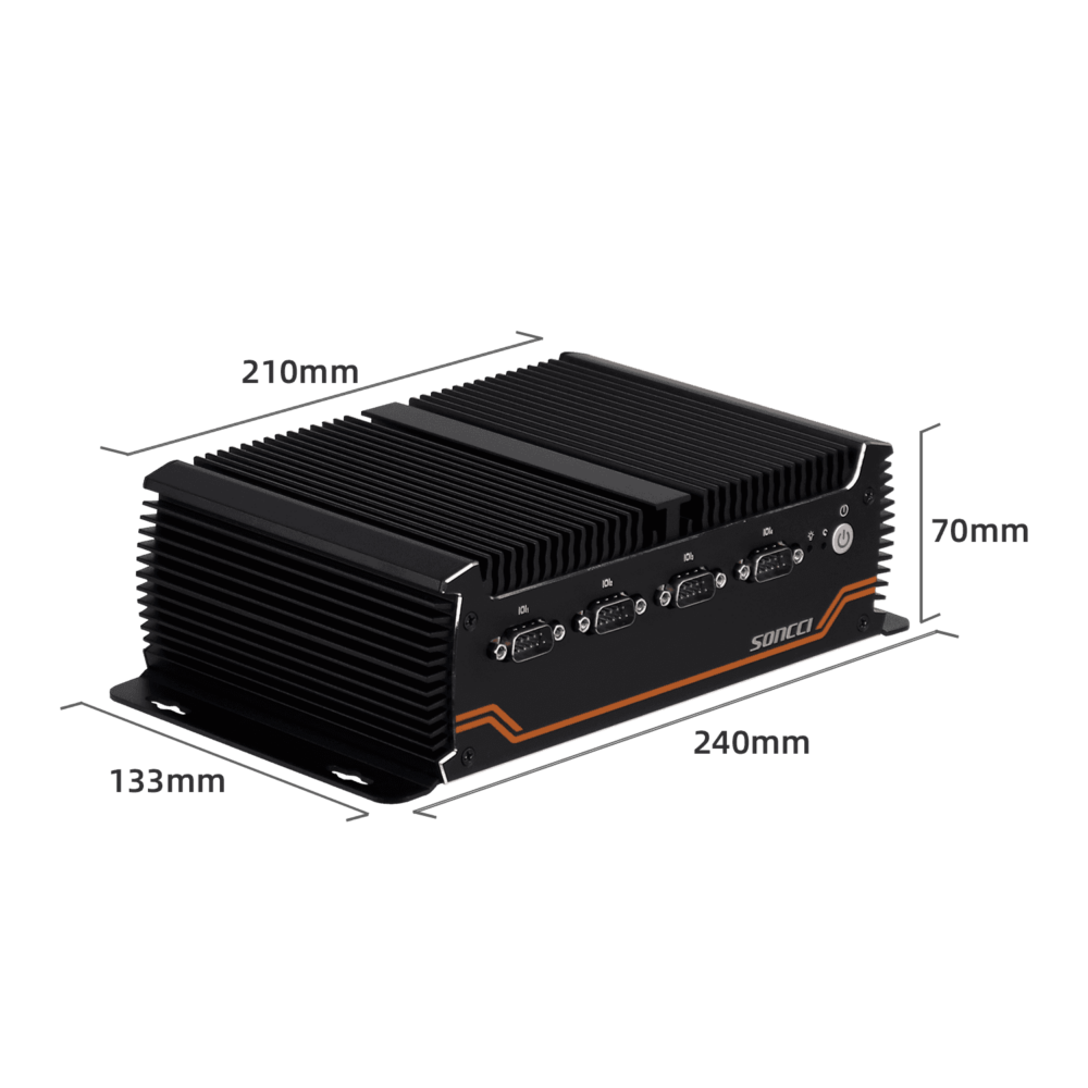 无风扇嵌入式壁挂工控机Linux SCI-S4080 - 图片 14