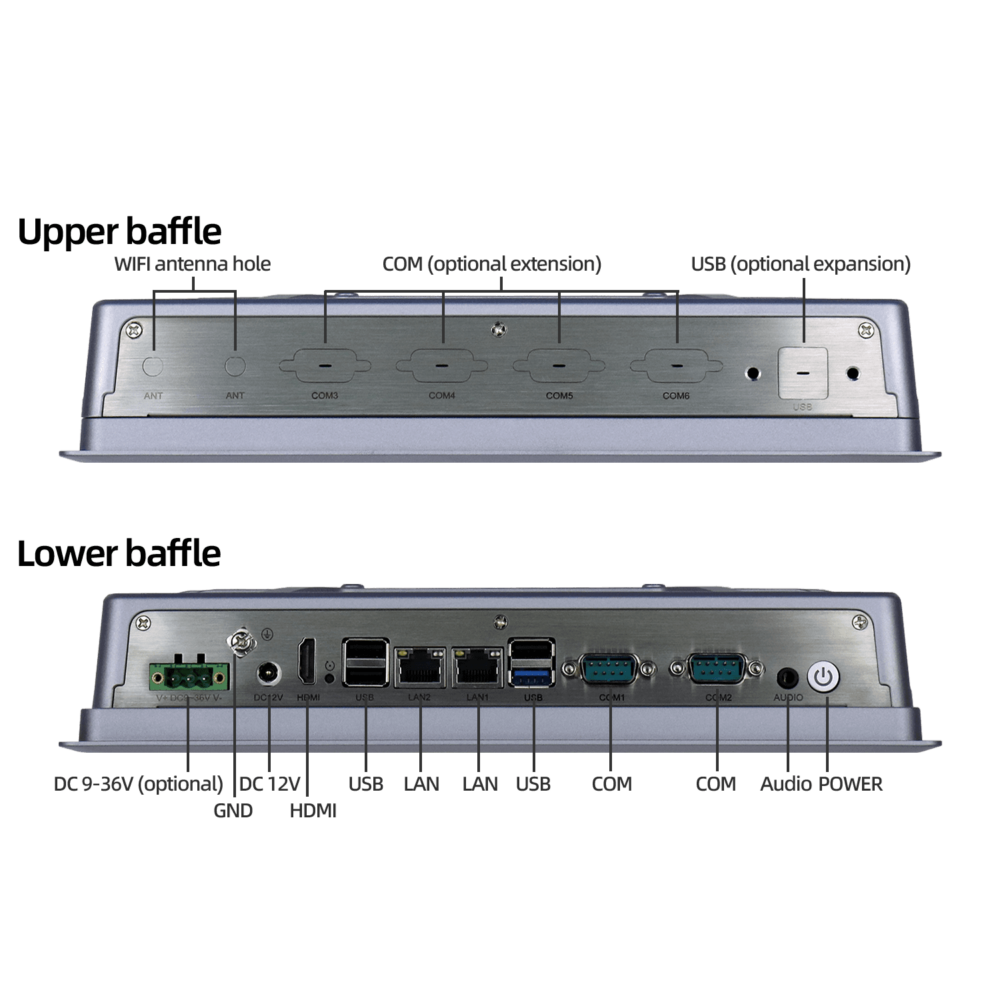10.4寸电容屏工业平板电脑 SCP-K104SR - 图片 9