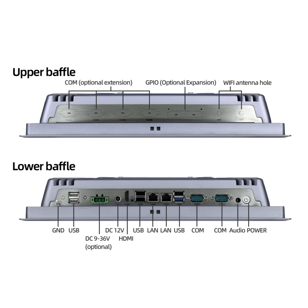 15寸J1900电容触摸屏工业平板电脑 SCP-K150SR - 图片 9